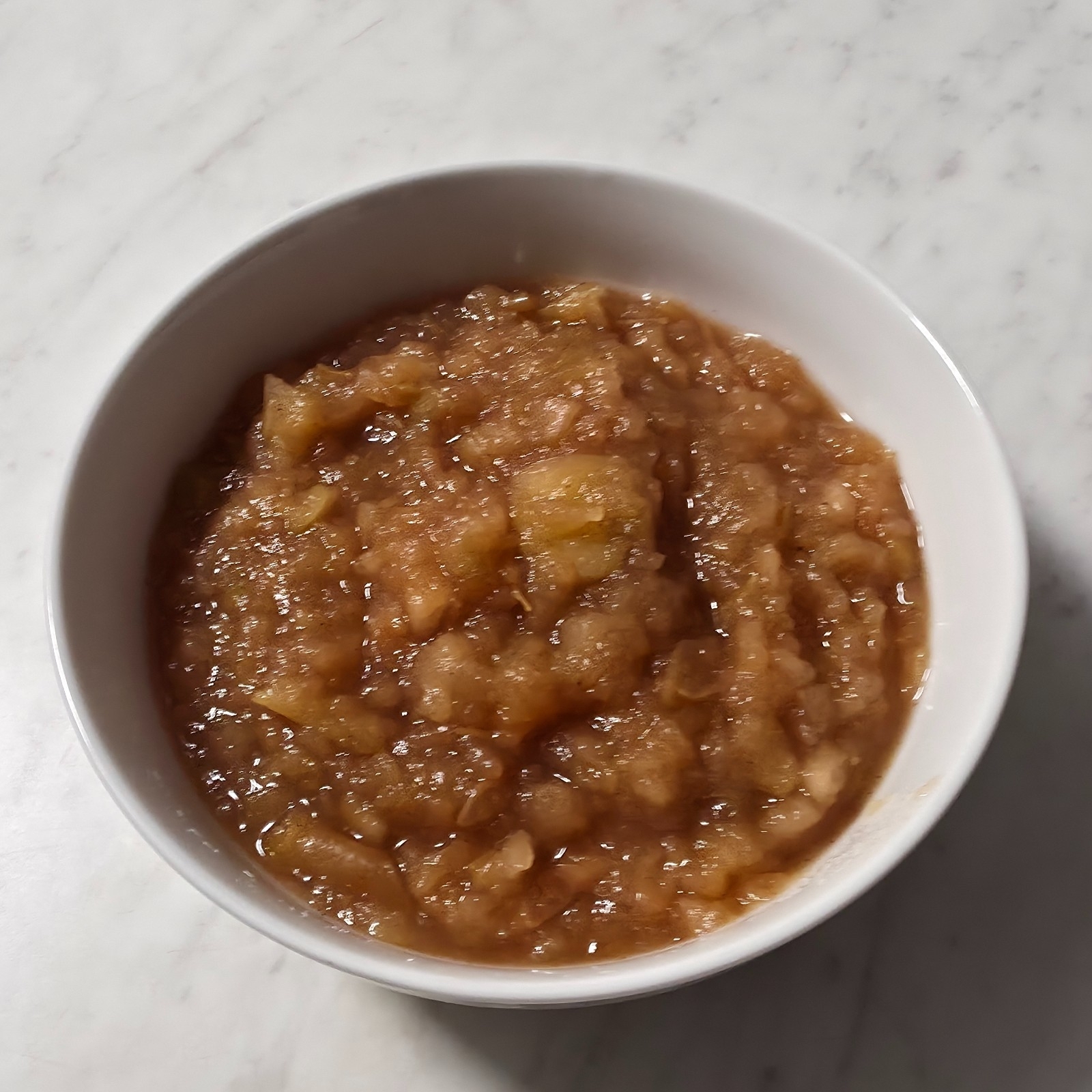 Chunky Skin-On Crockpot Applesauce